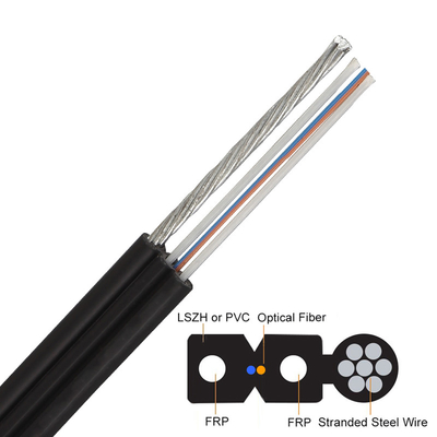 Cáp quang GJYXFCH ANATEL FTTH 1/2/4 Core Drop Cable