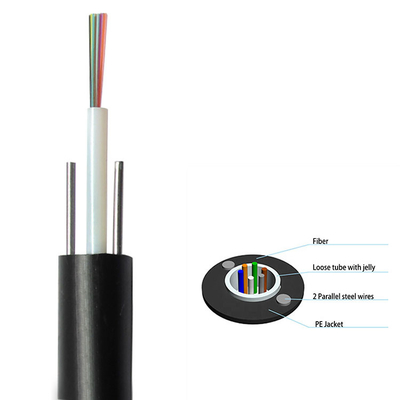 GYXY Không bọc thép Unitube FTTH Drop Fiber Optic Cable 1-24 Core