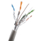 Đồng PVC 10 Gigabit Ethernet Cáp 23awg 0.57mm Cat6a Shielded Ethernet Cable