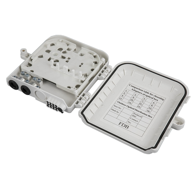 Hộp kết cuối cáp quang 8Cores SM MM FTTH Treo tường Cực