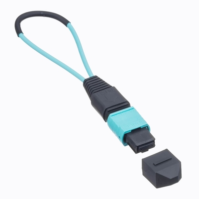ROHS SM MM MTP MPO Loopback Cable Cáp quang lặp cho mạng