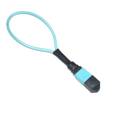 ROHS SM MM MTP MPO Loopback Cable Cáp quang lặp cho mạng