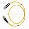 FC UPC Single Mode Fibre Jumper Dây bản vá sợi màu vàng 3m cho LAN CATV