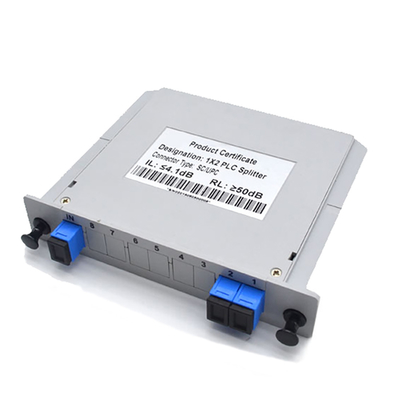 Bộ chia sợi quang SC APC 1x2 nhỏ gọn / Bộ chia sợi quang chế độ đơn