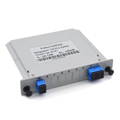 Bộ chia sợi quang SC APC 1x2 nhỏ gọn / Bộ chia sợi quang chế độ đơn