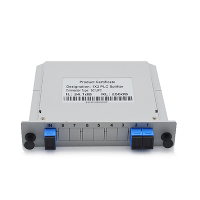 Bộ chia sợi quang SC APC 1x2 nhỏ gọn / Bộ chia sợi quang chế độ đơn