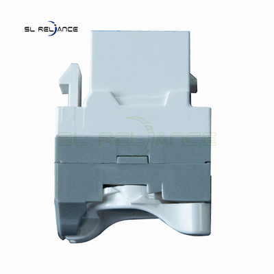 180 Vòng quay Nữ UTP CAT5e RJ45 Jack Keystone cho hệ thống cáp mạng